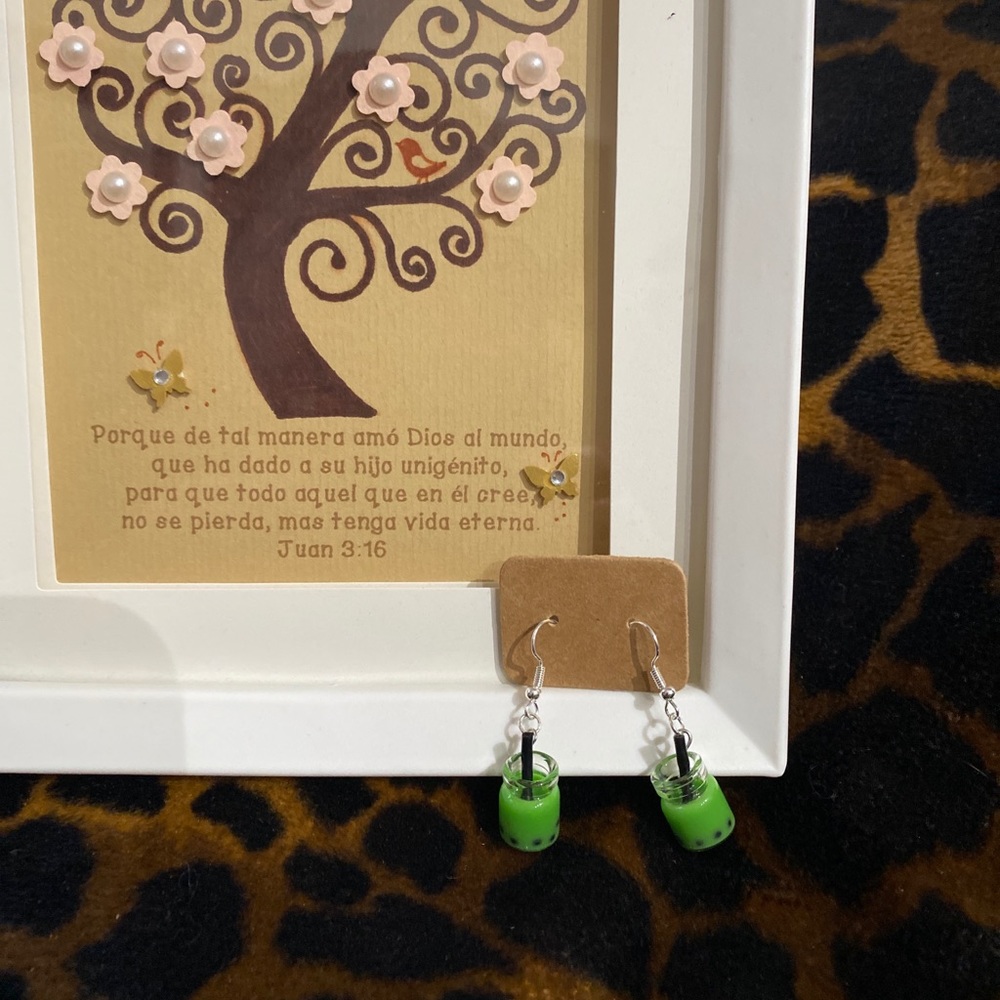 Boba Tea Earrings